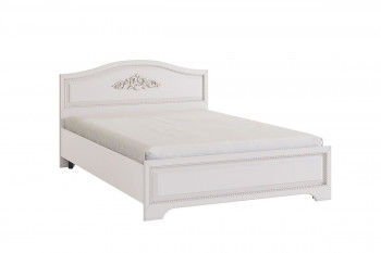 Белла Кровать 1.4 комфорт белый/джелато софт в Скале - skala.mebel54.com | фото