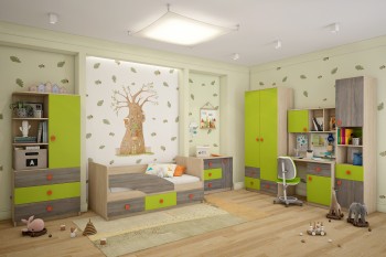 Детская комната Пуговка в Скале - skala.mebel54.com | фото