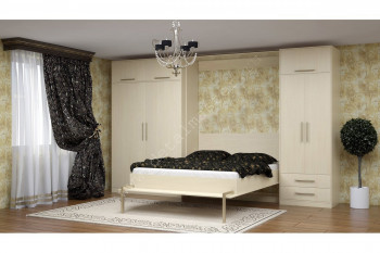 Комплект мебели со шкаф-кроватью трансформер Ратмир в Скале - skala.mebel54.com | фото