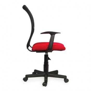 Кресло BRABIX Spring MG-307 (красно-черный) в Скале - skala.mebel54.com | фото