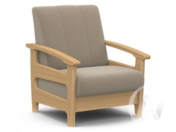 Кресло для отдыха Омега (бук лак/CATANIA LATTE) в Скале - skala.mebel54.com | фото