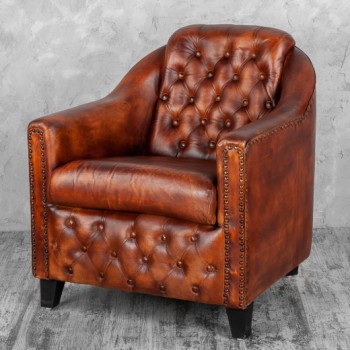 Кресло кожаное Элегант в Скале - skala.mebel54.com | фото