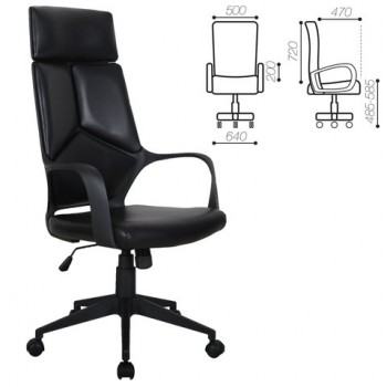Кресло офисное BRABIX Prime EX-515 (экокожа) в Скале - skala.mebel54.com | фото