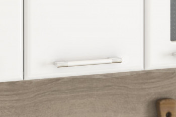 Кухонный гарнитур "Яна 1.8" белый/белый Орхидея/лайм в Скале - skala.mebel54.com | фото