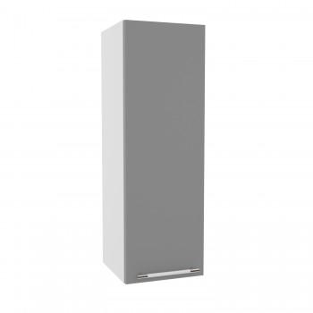 Норд ШВ 300Н Шкаф верхний (премьер) высокий (Софт даймонд/корпус Белый) в Скале - skala.mebel54.com | фото
