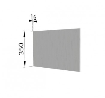 Панель торцевая (для шкафа горизонтального глубокого) ГПГ Ройс (Графит софт) в Скале - skala.mebel54.com | фото