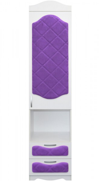 Пенал с ящиками серии Иллюзия 32 Фиолетовый в Скале - skala.mebel54.com | фото