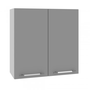 Ройс П 700 Шкаф верхний (Графит софт/корпус Серый) в Скале - skala.mebel54.com | фото