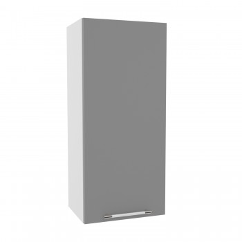 Ройс ВП 400 Шкаф верхний высокий (Графит софт/корпус Серый) в Скале - skala.mebel54.com | фото
