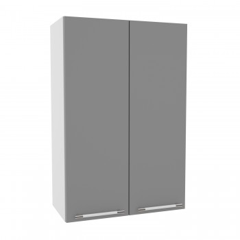 Ройс ВП 600 Шкаф верхний высокий (Графит софт/корпус Серый) в Скале - skala.mebel54.com | фото