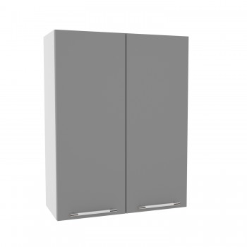 Ройс ВП 700 Шкаф верхний высокий (Графит софт/корпус Серый) в Скале - skala.mebel54.com | фото