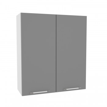 Ройс ВП 800 Шкаф верхний высокий (Графит софт/корпус Серый) в Скале - skala.mebel54.com | фото