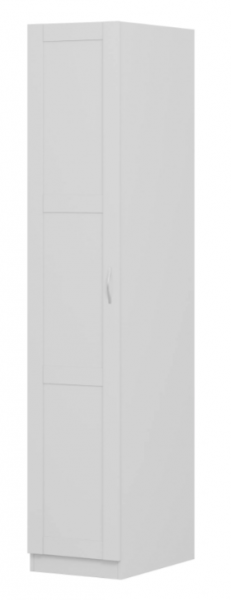 Шкаф однодверный Пегас сборный белый в Скале - skala.mebel54.com | фото