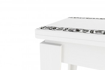 Стол обеденный Фантазия белый в Скале - skala.mebel54.com | фото