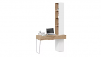 Стол письменный со шкафом комбинированным (настольным) «Порто» в Скале - skala.mebel54.com | фото